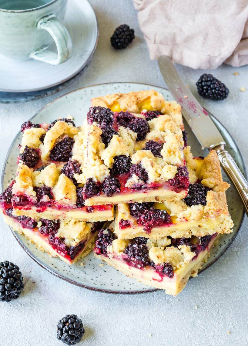 Streusel-Brombeerkuchen vom Blech
