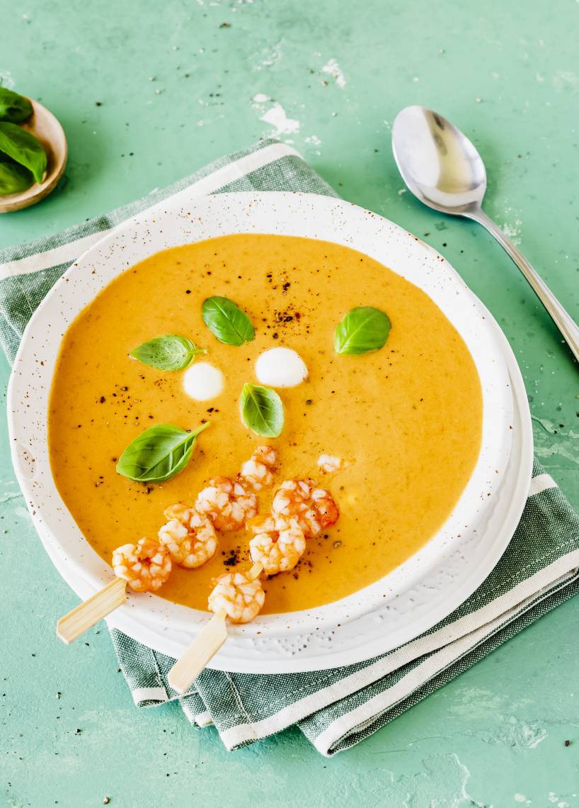 Tomate-Mozzarella-Suppe im Monsieur Cuisine | ZauberMix