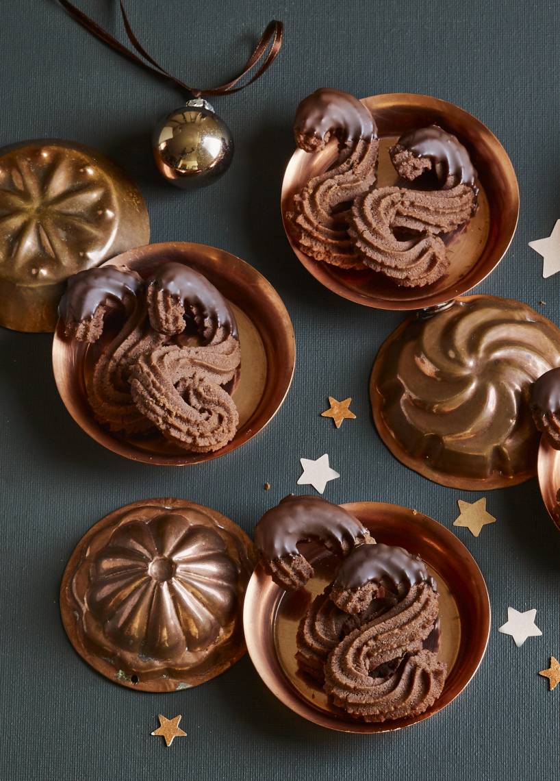 Wiener Schokolocken Plätzchen