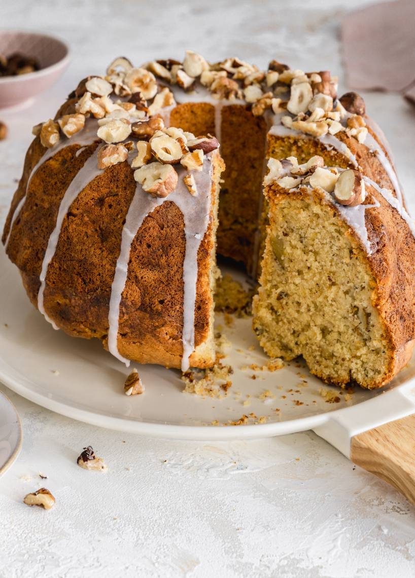 Birnen-Nuss-Gugelhupf backen mit dem Monsieur Cuisine | ZauberMix