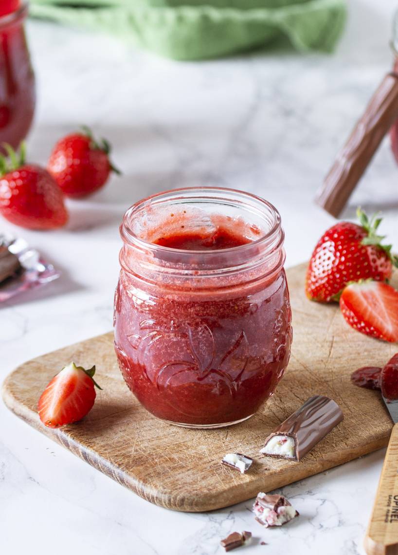 Erdbeerkonfitüre "Yogurette" mit dem Monsieur Cuisine | ZauberMix Erdbeerkonfitüre "Yogurette" mit dem Monsieur Cuisine | ZauberMix