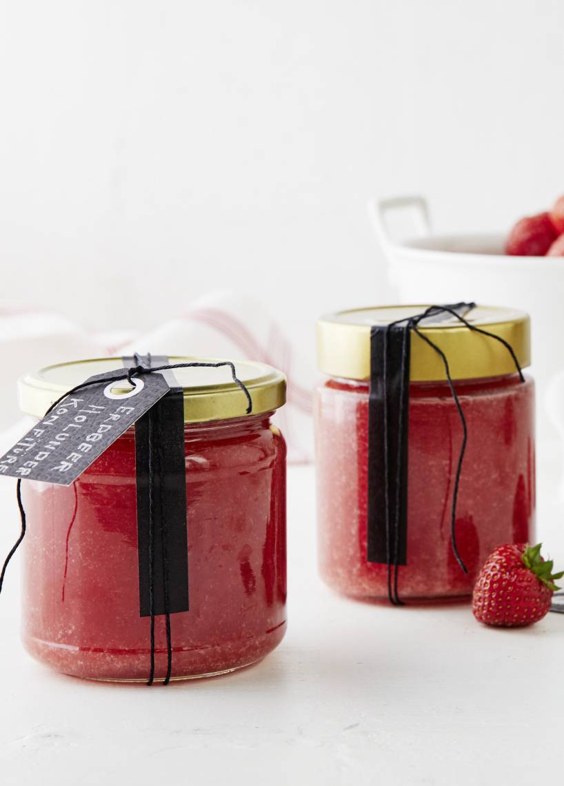 Holunder-Erdbeerkonfitüre