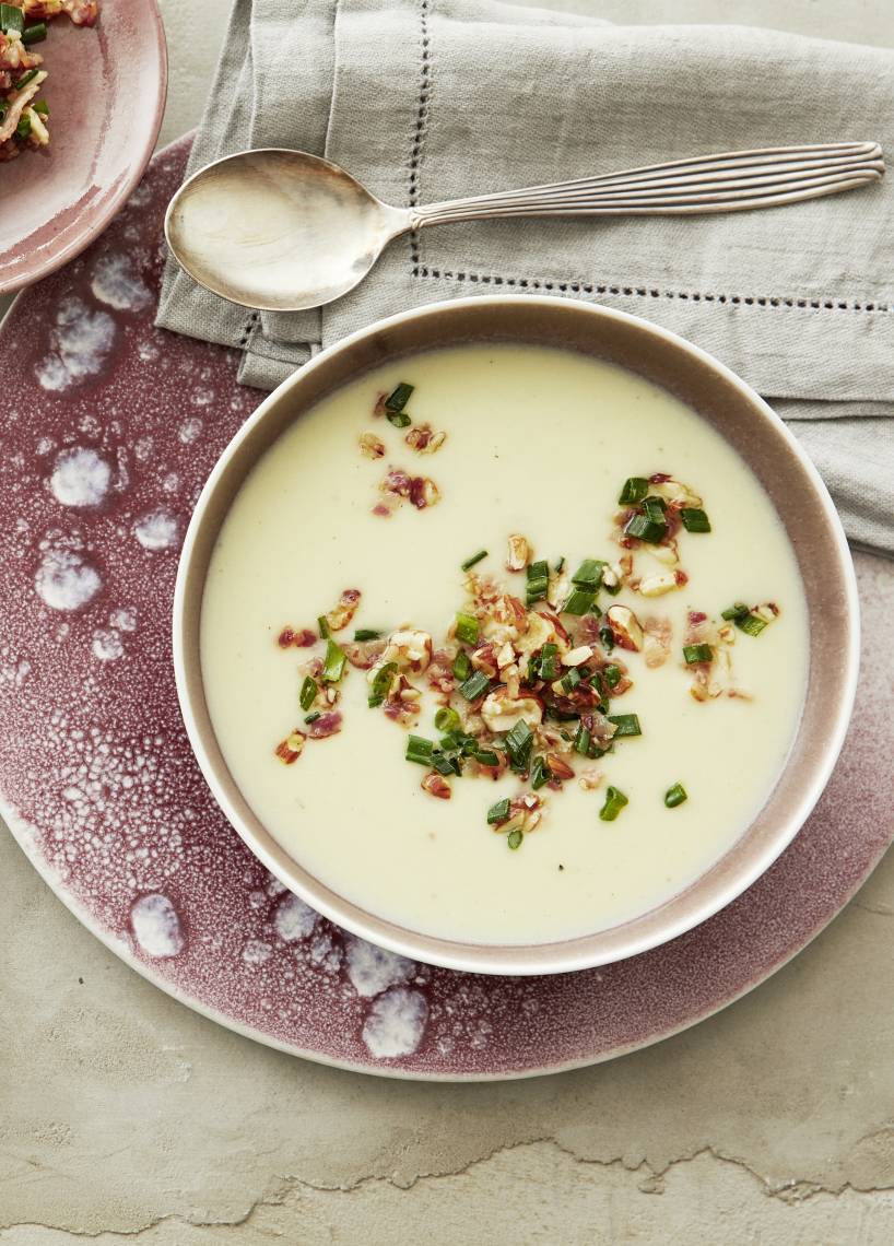 Kartoffel-Kohlrabi-Rahmsuppe aus dem Monsieur Cuisine | ZauberMix