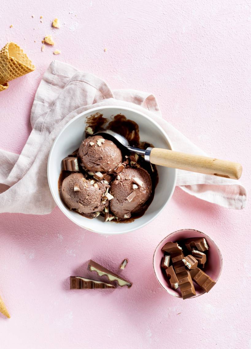 &amp;quot;Kinderschokolade&amp;quot;-Eis mit dem Monsieur Cuisine | ZauberMix