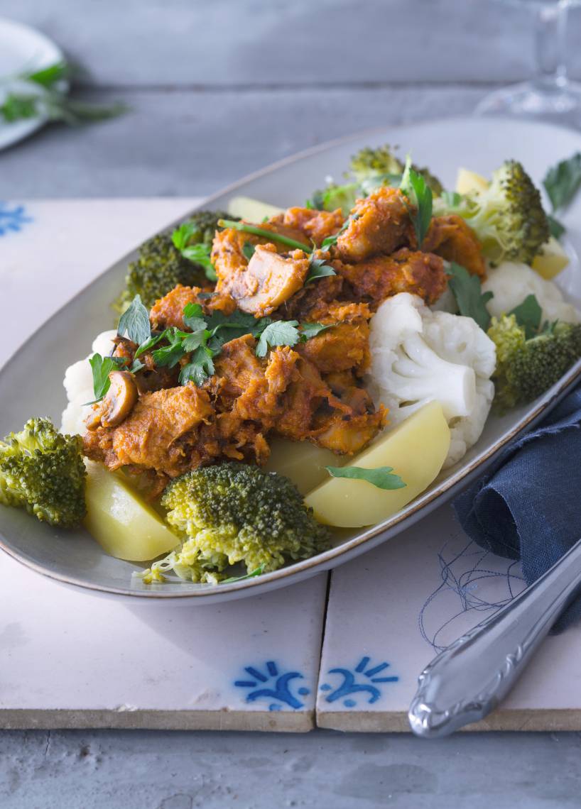 Ragout mit gemischtem Gemüse aus dem Monsieur Cuisine | ZauberMix Ragout mit gemischtem Gemüse aus dem Monsieur Cuisine | ZauberMix