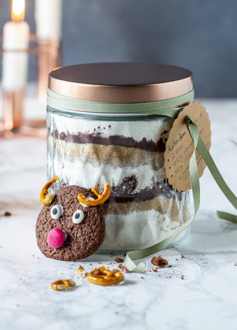 Rudolph-Cookie-Backmischung