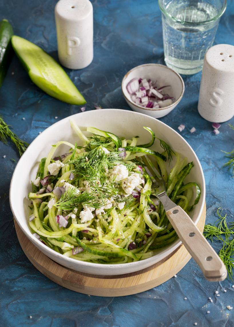 Schneller Gurkensalat aus dem Monsieur Cuisine | ZauberMix