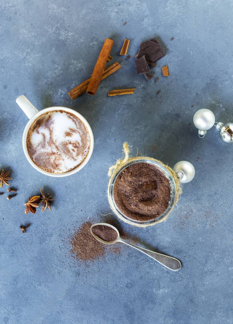 Schoko-Chai-Trinkschokoladenpulver