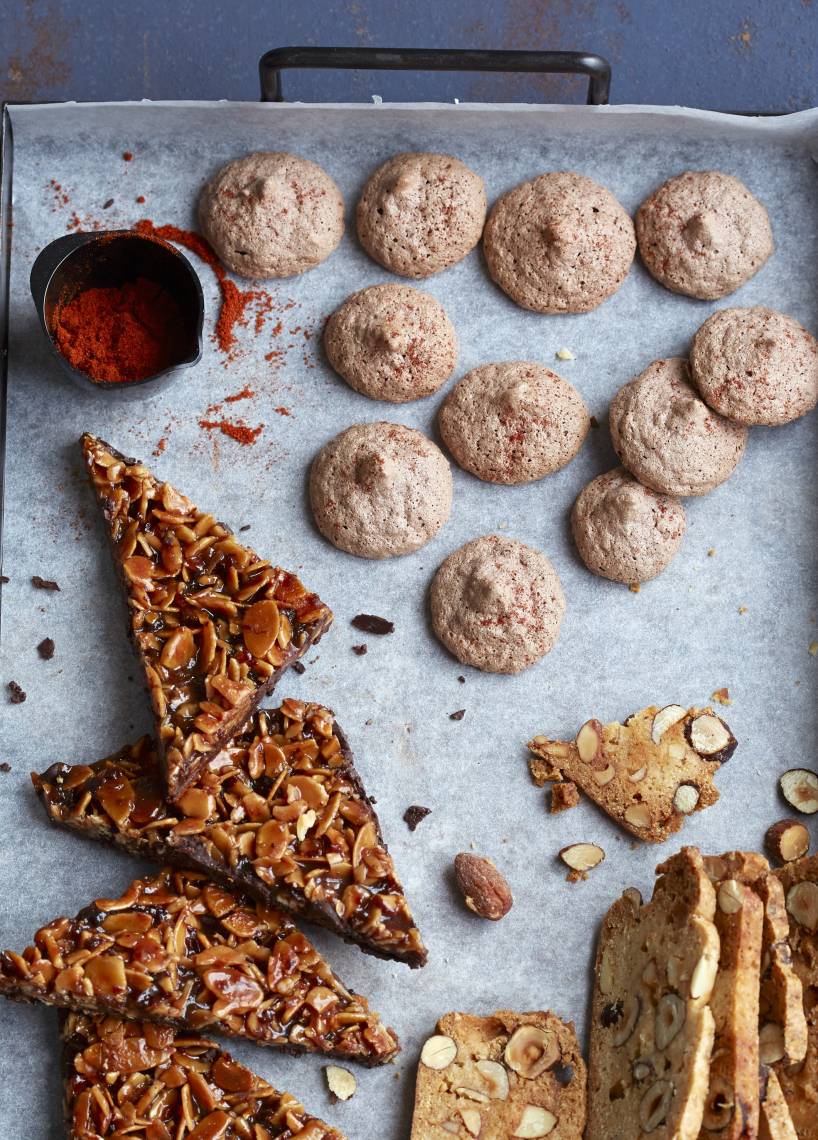 Schokoladen-Amarettini mit Cayennepfeffer