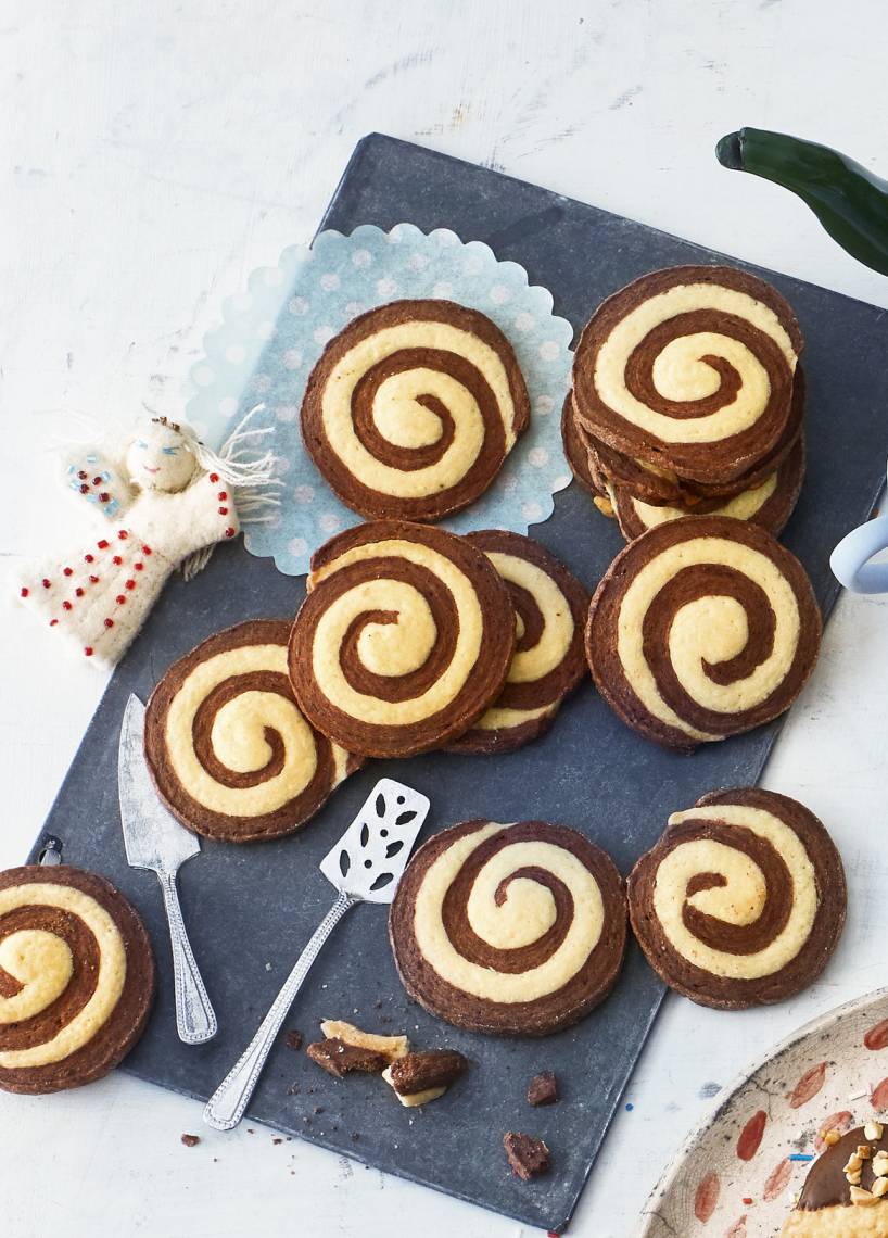 Schwarz-Weiß-Schnecken