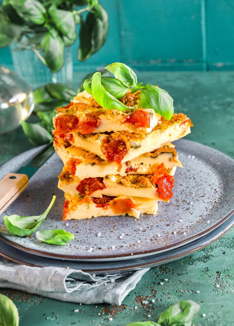 Tomate-Mozzarella-Frittata