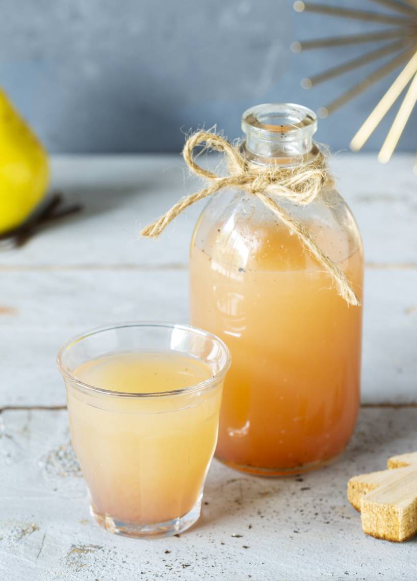 Vanille-Birnen-Sirup aus dem Monsieur Cuisine | ZauberMix Vanille-Birnen-Sirup aus dem Monsieur Cuisine | ZauberMix