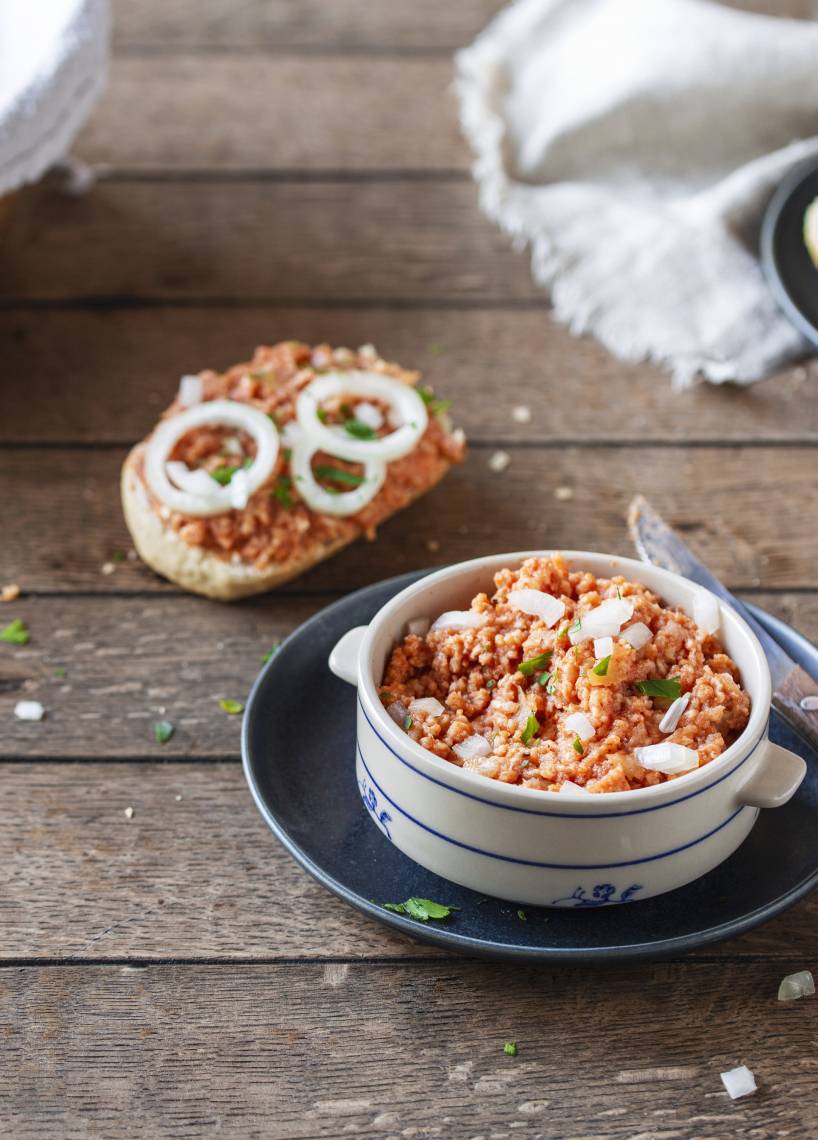 Veganes Mett aus dem Monsieur Cuisine | ZauberMix
