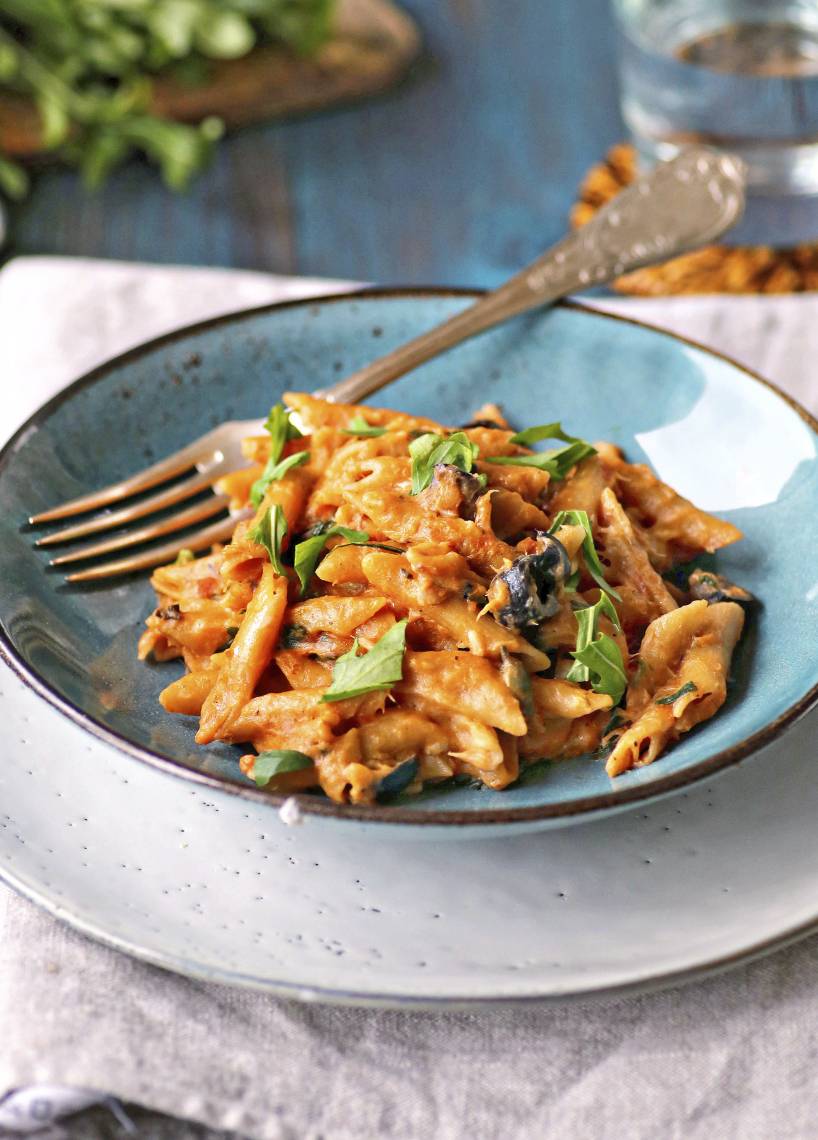 Vollkornnudeln mit Thunfischsoße aus dem Monsieur Cuisine | ZauberMix