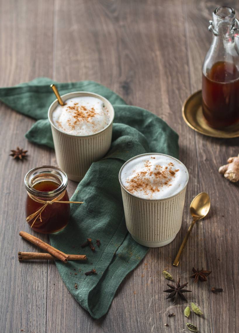 Würziger Chai-Sirup