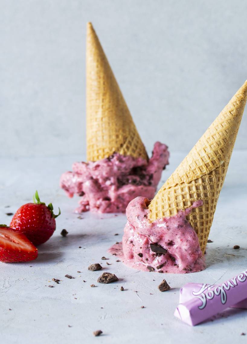 Yogurette-Eis aus dem Monsieur Cuisine | ZauberMix Yogurette-Eis aus dem Monsieur Cuisine | ZauberMix