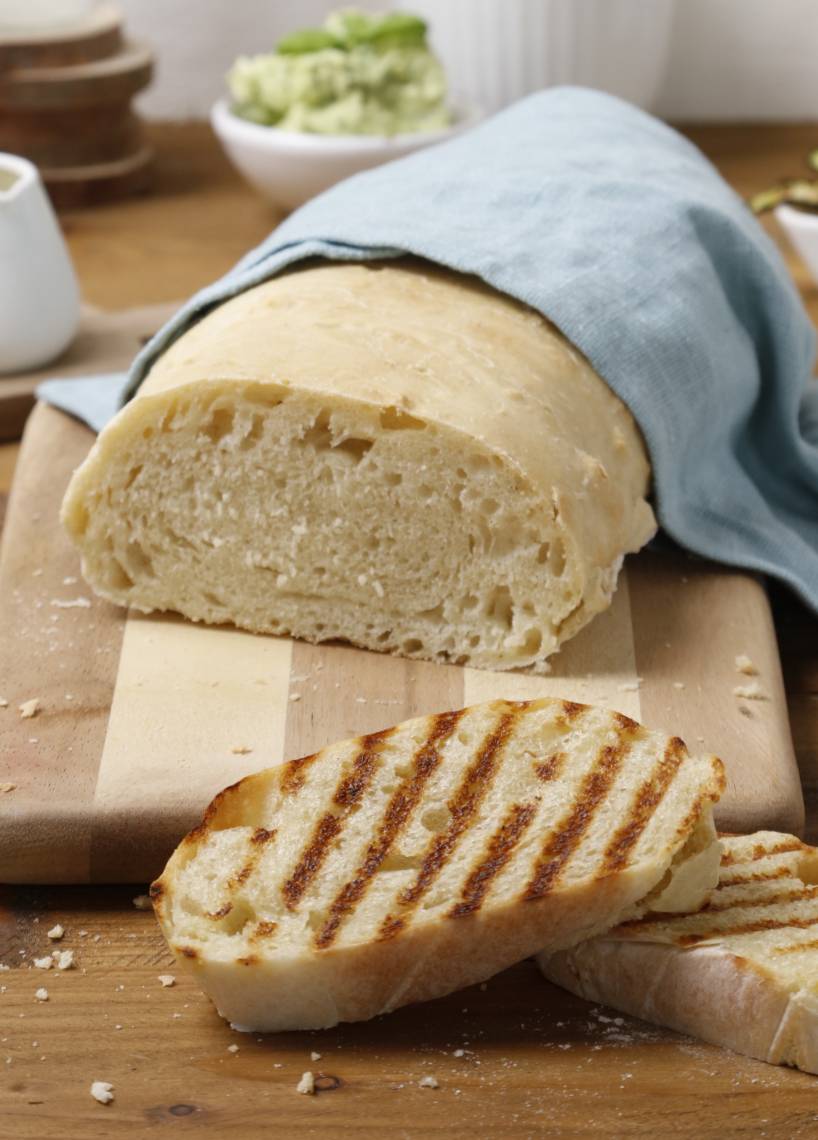 Blitz-Ciabatta backen mit dem Monsieur Cuisine | ZauberMix