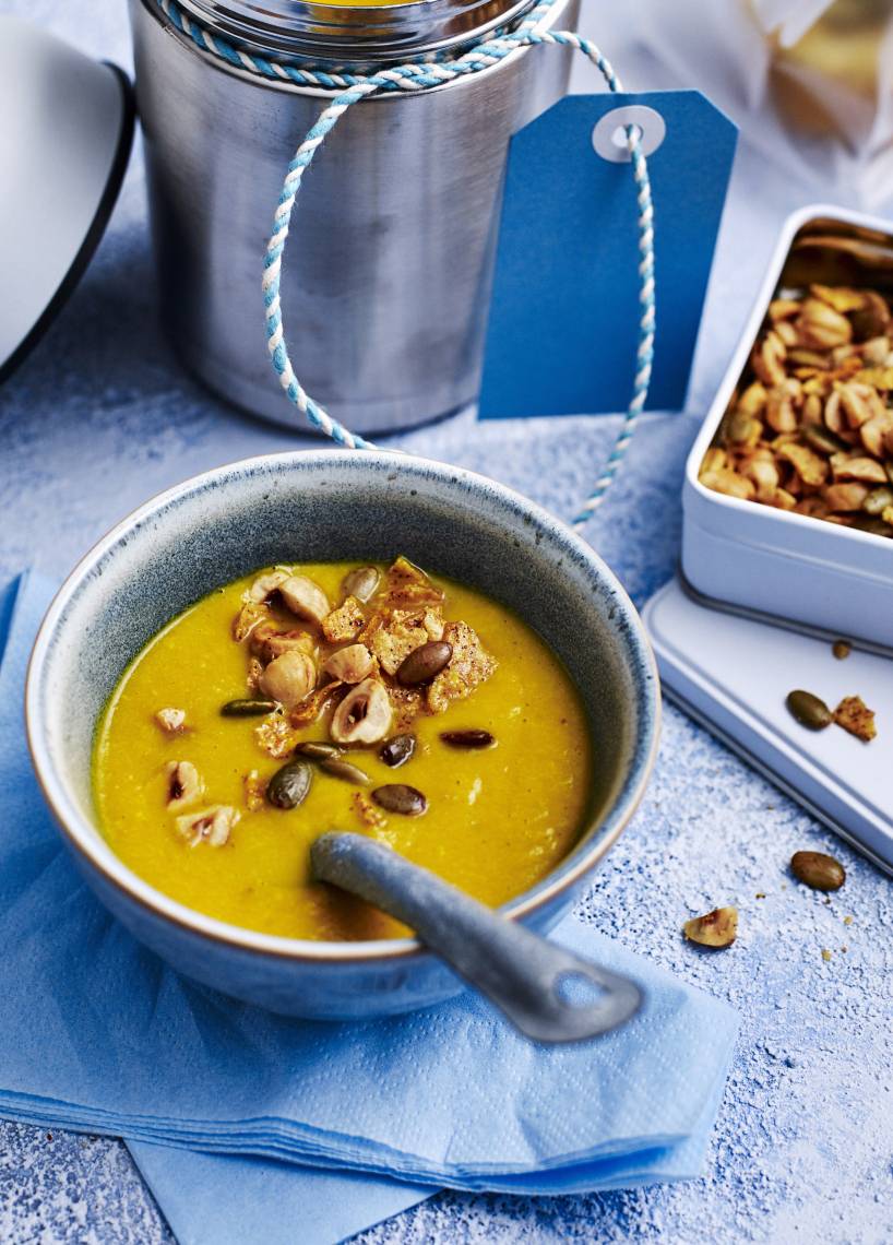 Haselnuss-Karotten-Suppe aus dem Monsieur Cuisine | ZauberMix