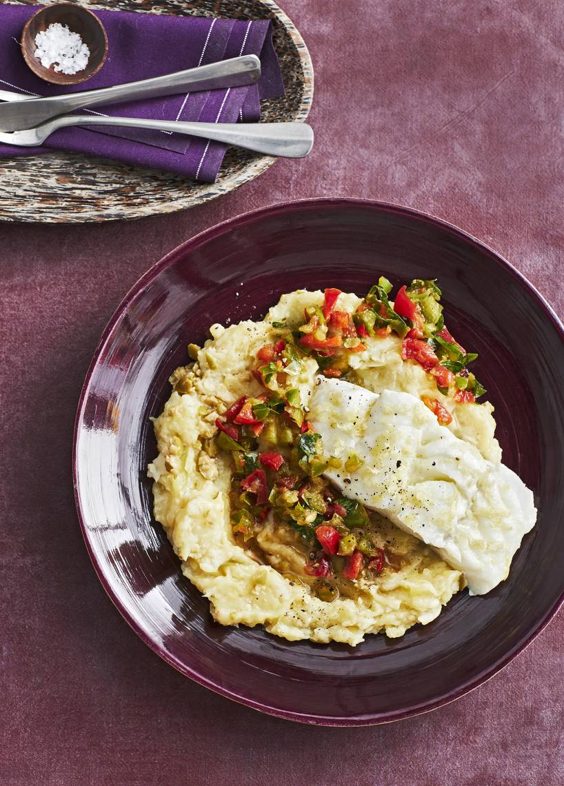 Kabeljau mit Stampf und Salsa im Monsieur Cuisine | ZauberMix