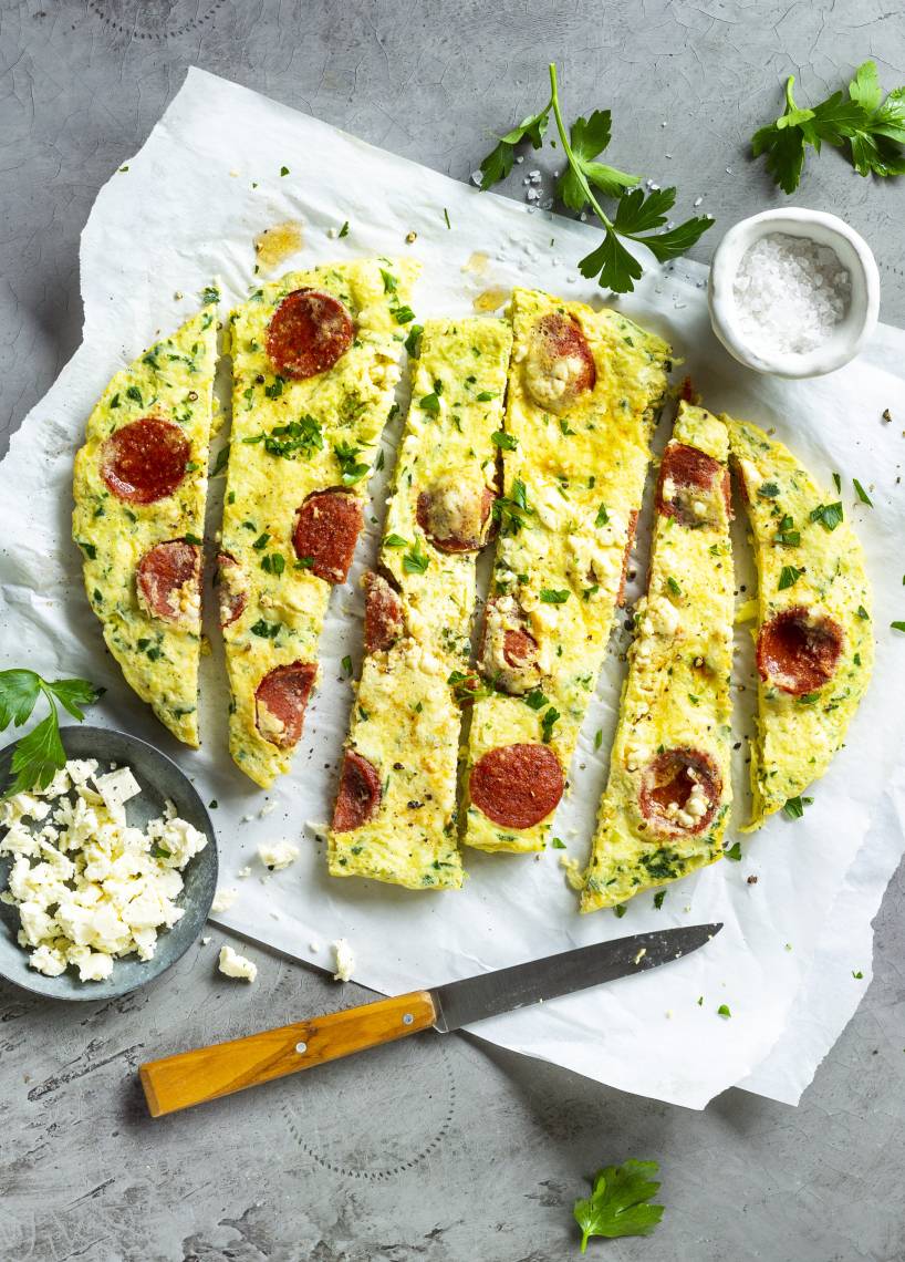 Omelette mit Sucuk und Feta | ZauberMix