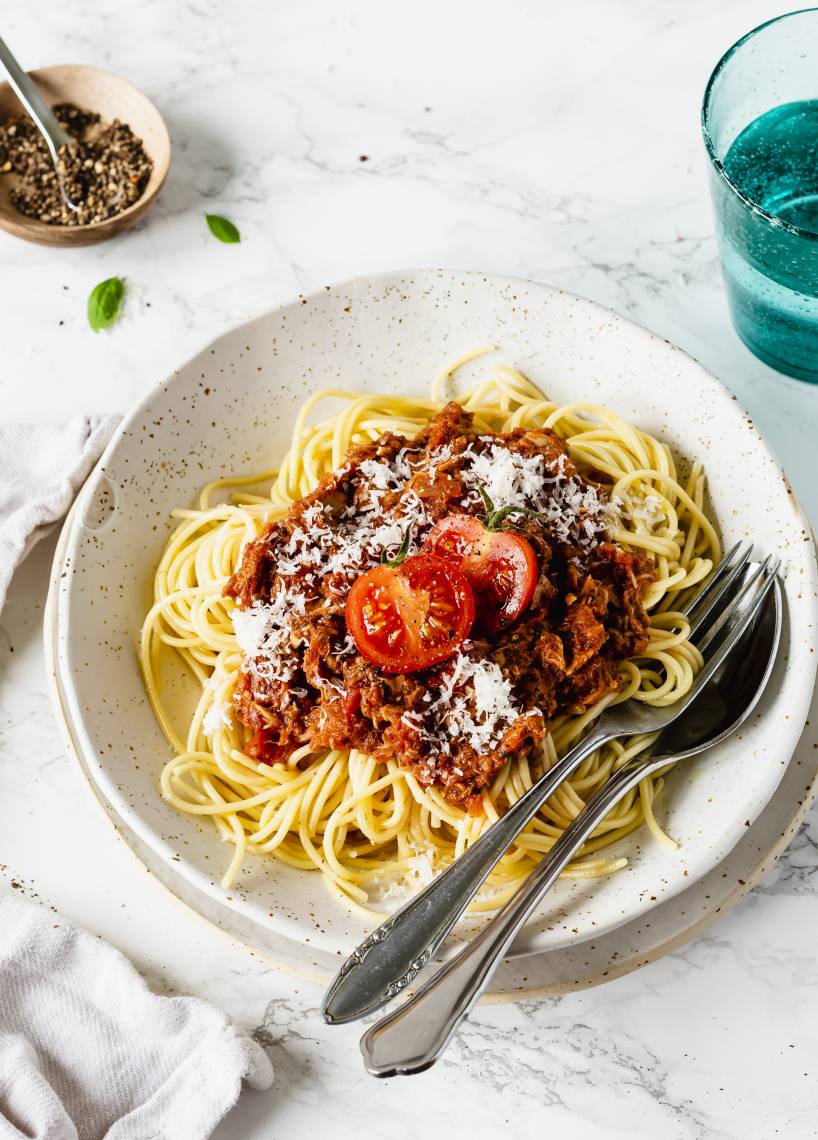 Thunfisch-Spaghetti