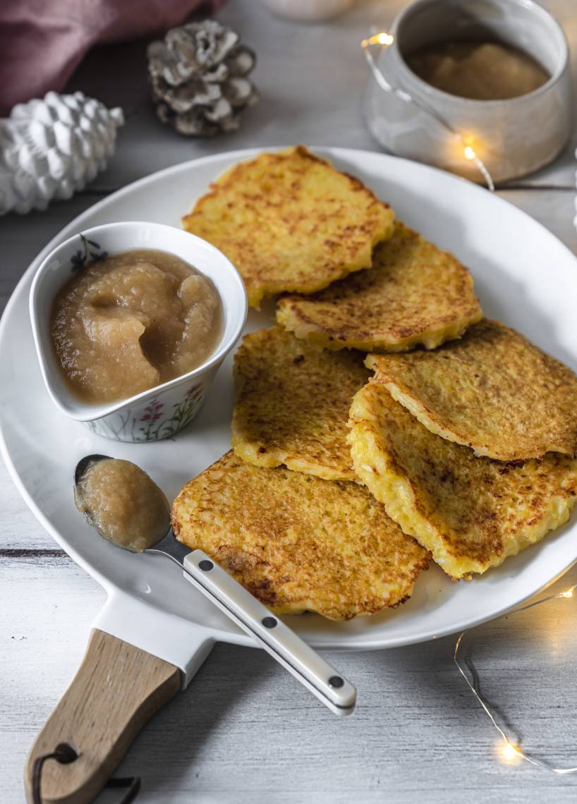 Weltbeste Reibekuchen mit Butterschmalz
