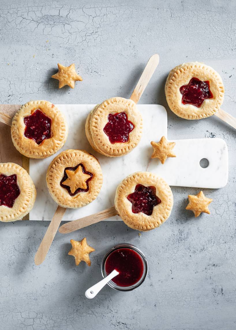 Blätterteig-Fruchtpies