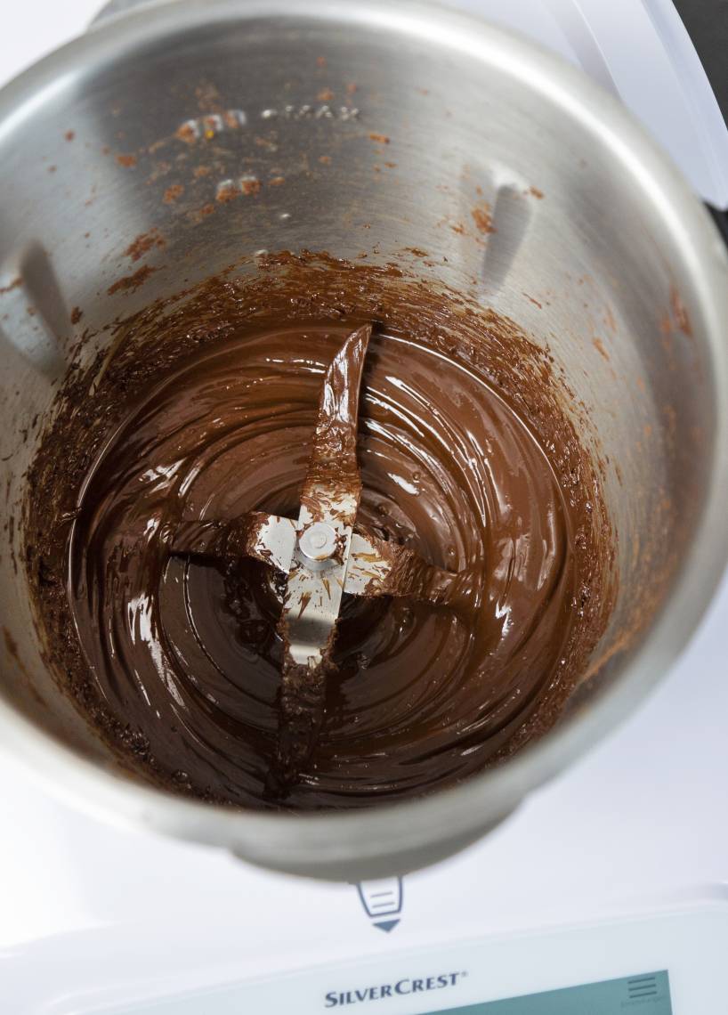 Schokolade im Monsieur Cuisine schmelzen ZauberMix