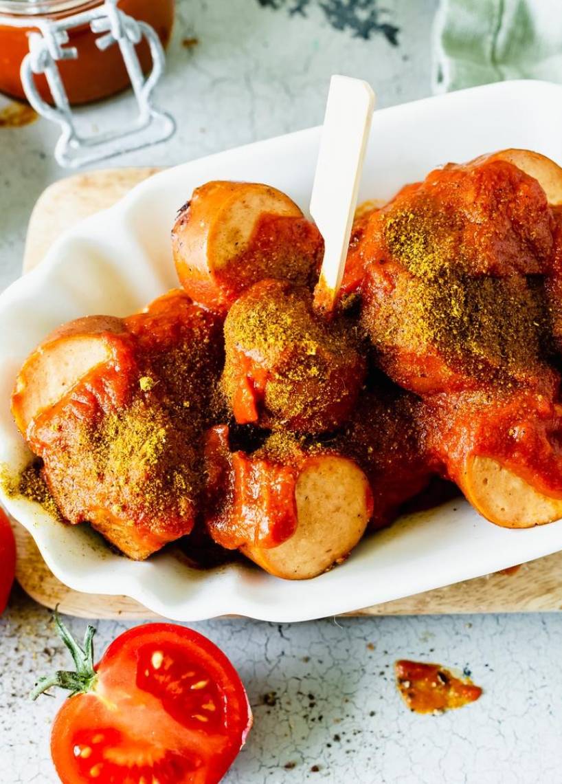 Currywurst mit dem Monsieur Cuisine – Rezept | ZauberMix Currywurst mit dem Monsieur Cuisine – Rezept | ZauberMix