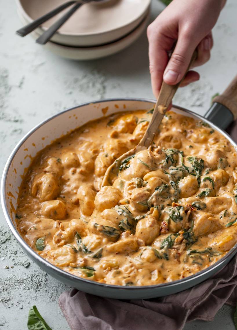 20-Minuten-Gnocchi-Pfanne