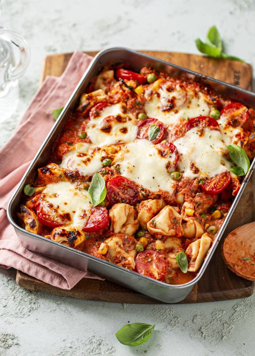 20-Minuten-Tortelliniauflauf mit dem Monsieur Cuisine | ZauberMix 20-Minuten-Tortelliniauflauf mit dem Monsieur Cuisine | ZauberMix