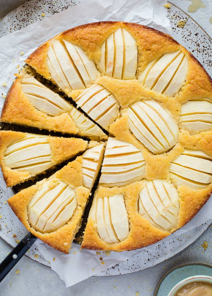 Apfelmuskuchen ohne Zucker