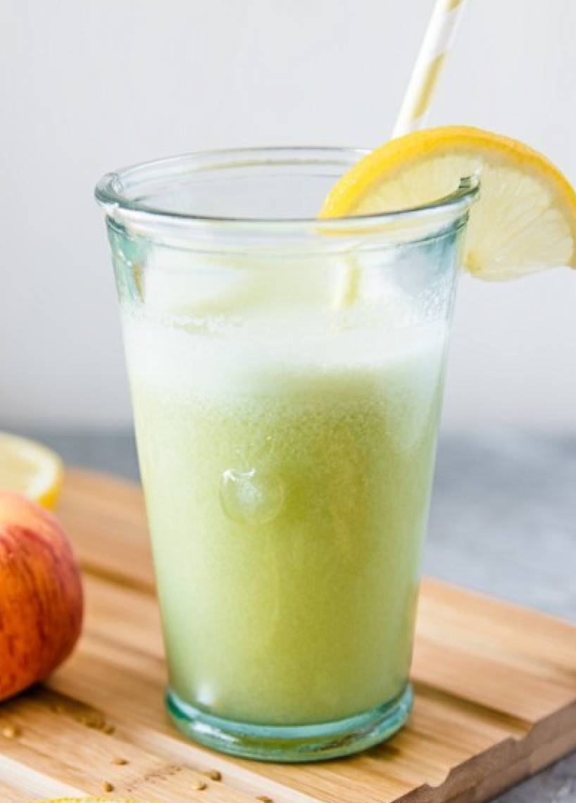 Birnen-Apfel-Saft mit Leinsamen im Monsieur Cuisine | ZauberMix Birnen-Apfel-Saft mit Leinsamen im Monsieur Cuisine | ZauberMix