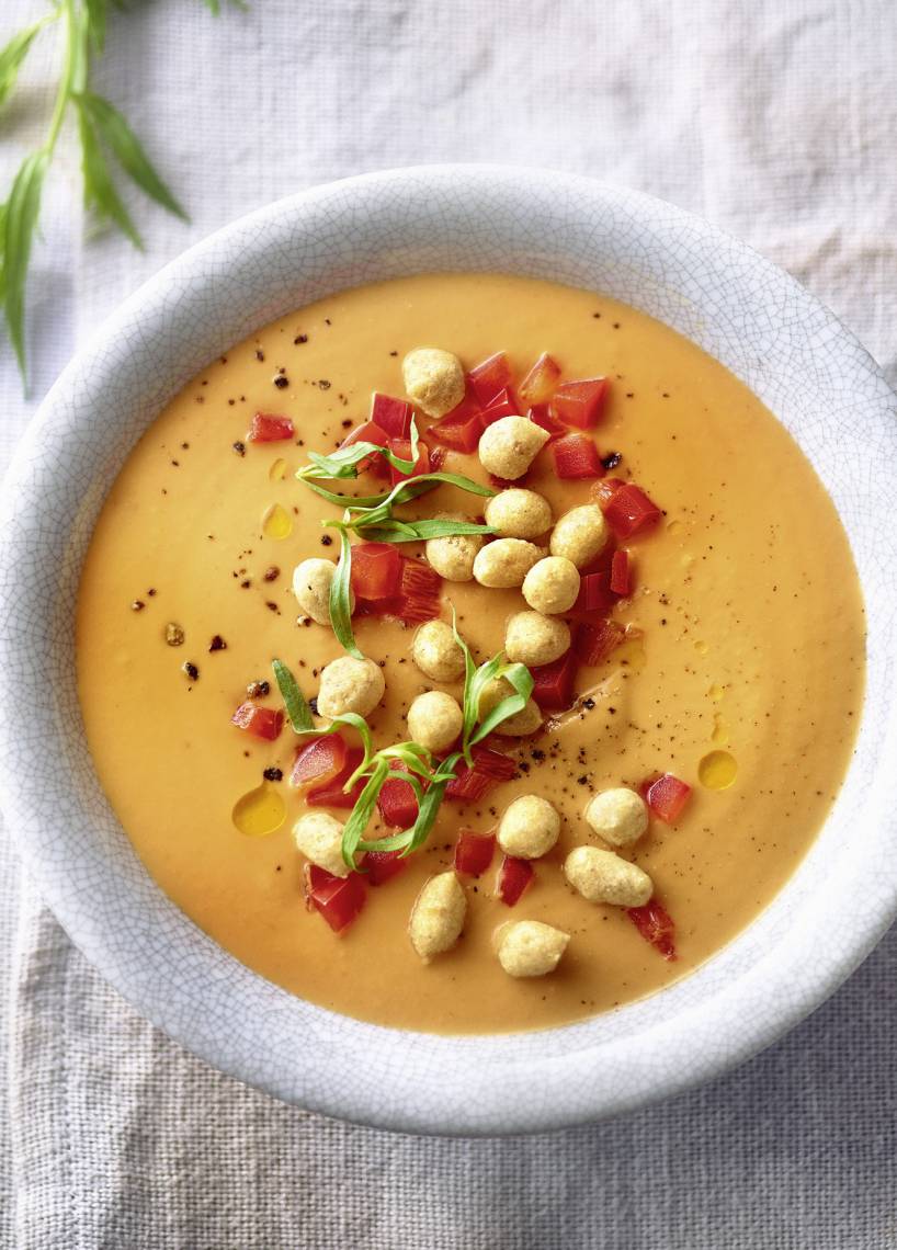 Einfache Kichererbsensuppe im Monsieur Cuisine | ZauberMix