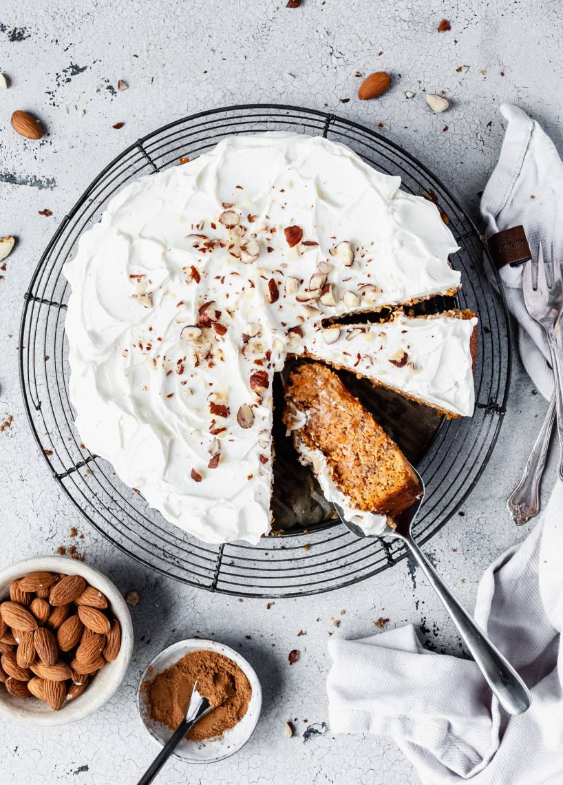 Low-Carb-Karottenkuchen