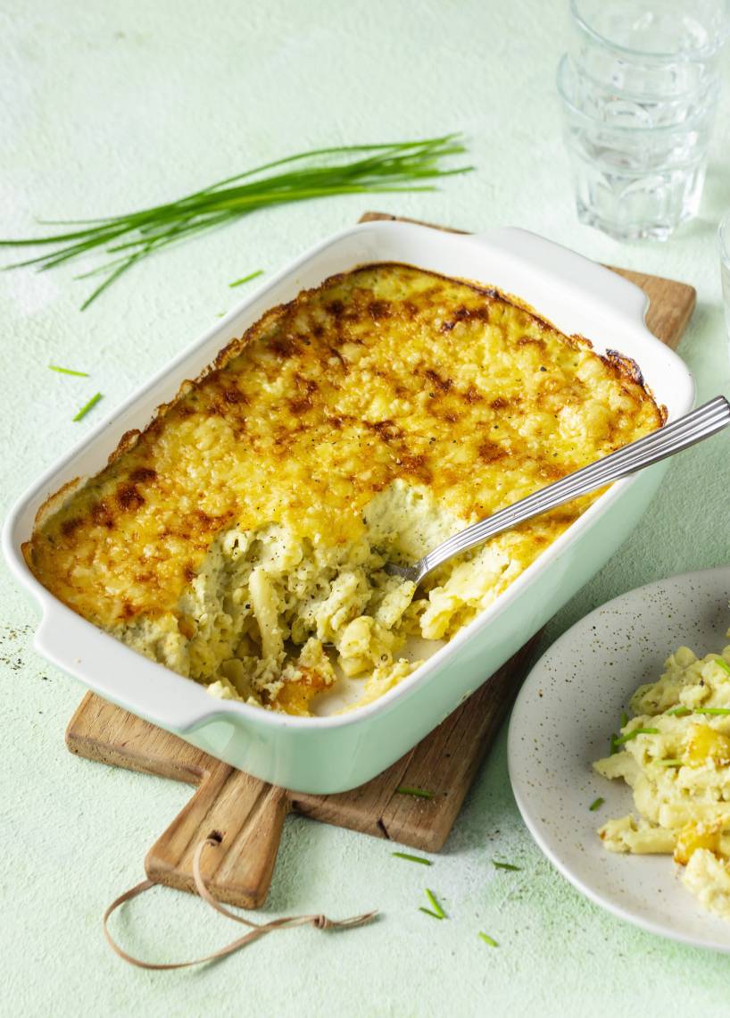Mac and Cheese mit Gemüse