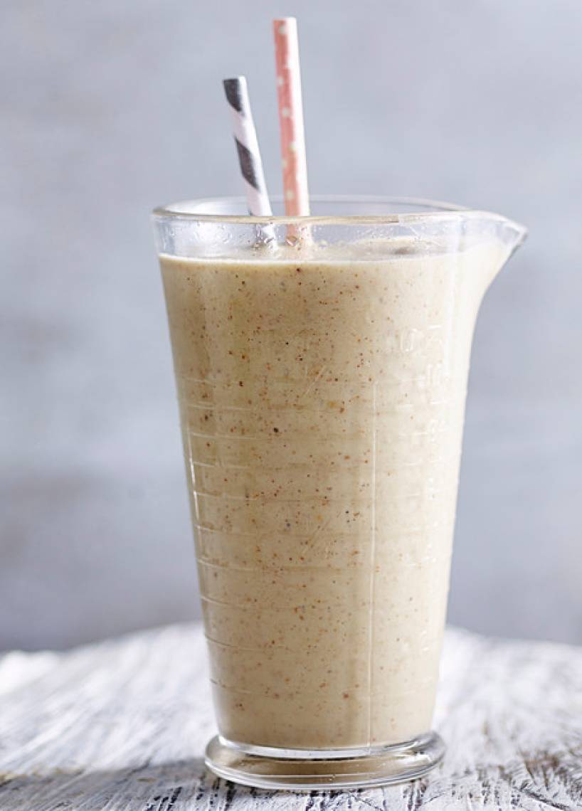 Mandel-Avocado-Orangen-Drink