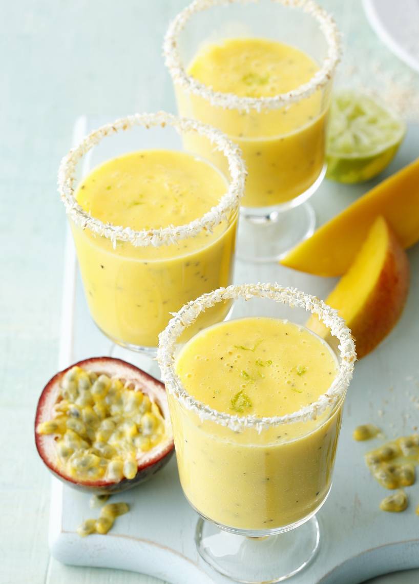 Mango-Kokos-Shake aus dem Monsieur Cuisine | ZauberMix Mango-Kokos-Shake aus dem Monsieur Cuisine | ZauberMix