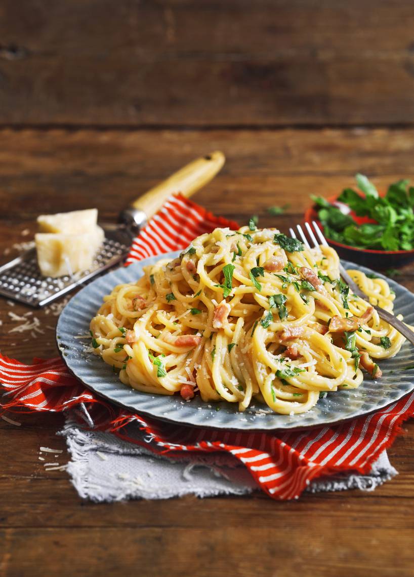 Spaghetti alla carbonara – das Original