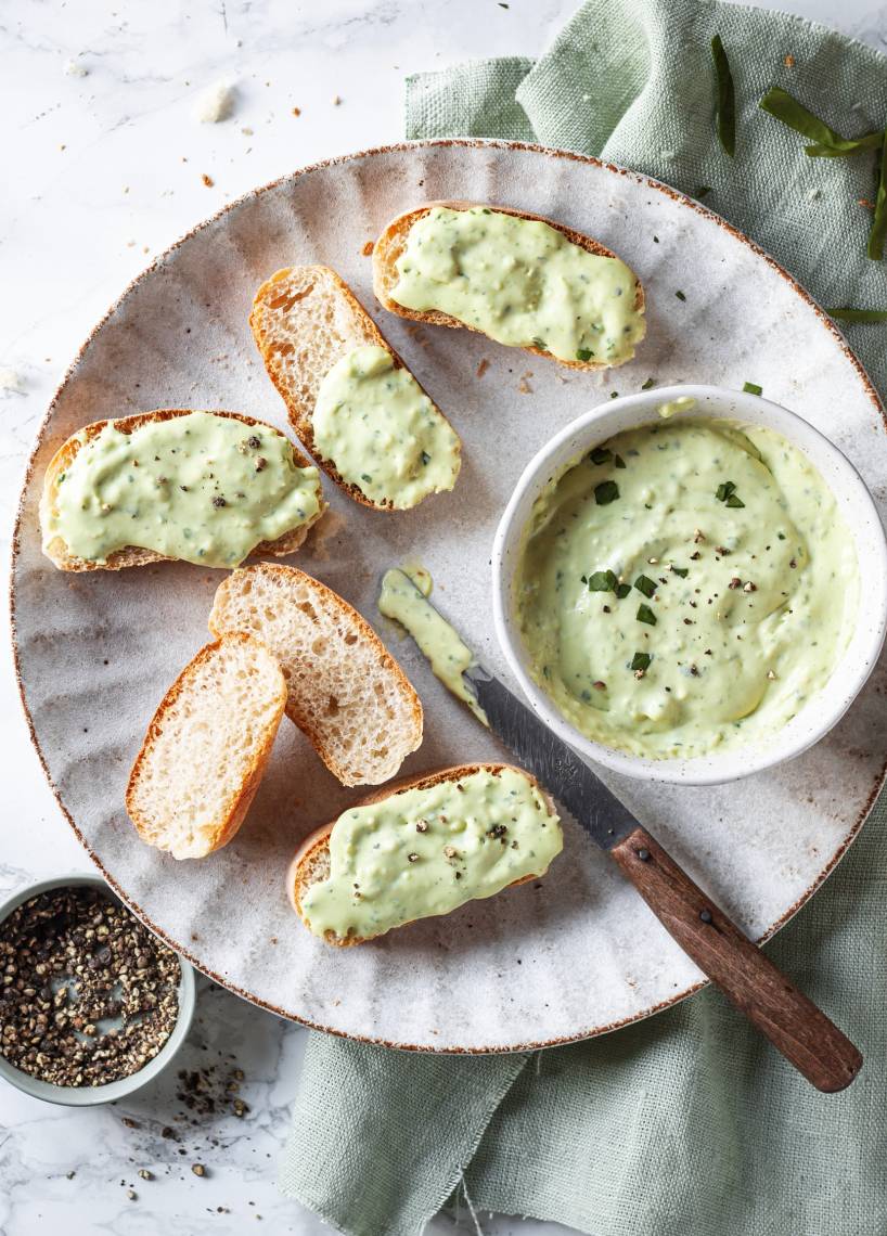 Käsecreme mit Bärlauch aus dem Monsieur Cuisine | ZauberMix Käsecreme mit Bärlauch aus dem Monsieur Cuisine | ZauberMix