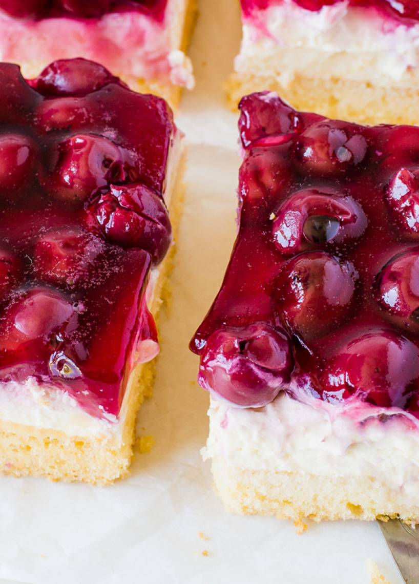 Kirsch-Schmandkuchen vom Blech mit dem Monsieur Cuisine | ZauberMix Kirsch-Schmandkuchen vom Blech mit dem Monsieur Cuisine | ZauberMix