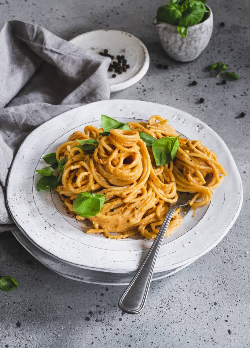 Spaghetti mit 5-Zutaten-Soße