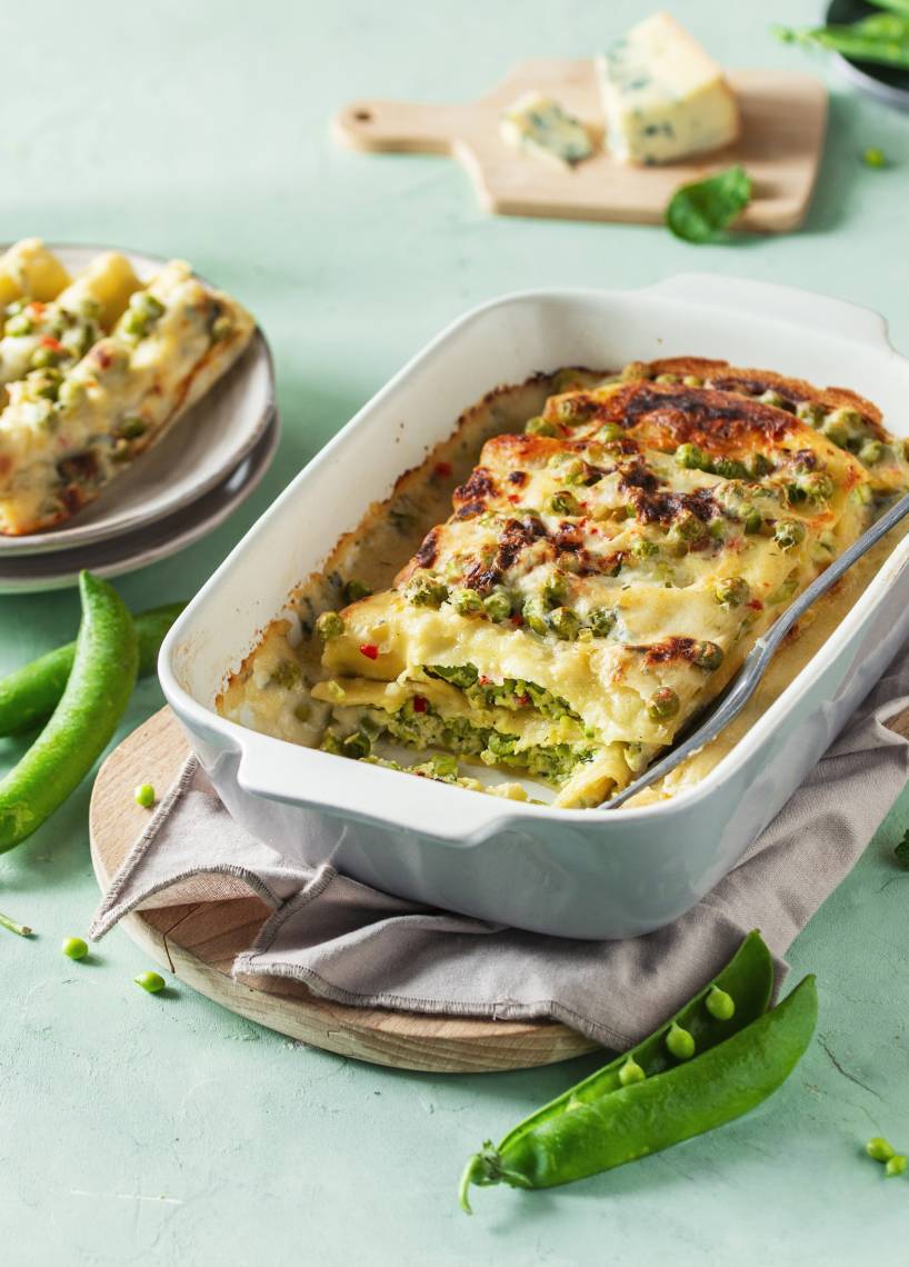 Überbackene Erbsen-Ricotta-Röllchen mit dem Monsieur Cuisine | ZauberMix Überbackene Erbsen-Ricotta-Röllchen mit dem Monsieur Cuisine | ZauberMix