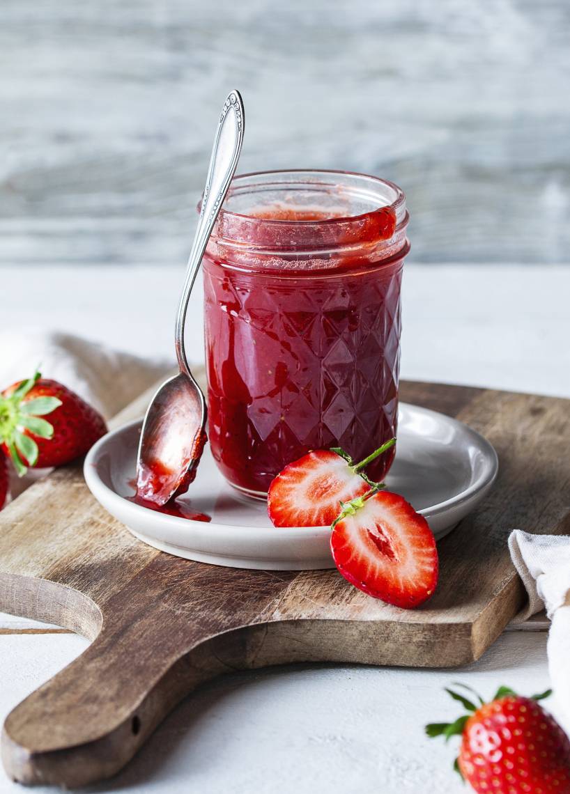 Die einfachste Erdbeermarmelade | ZauberMix Die einfachste Erdbeermarmelade | ZauberMix