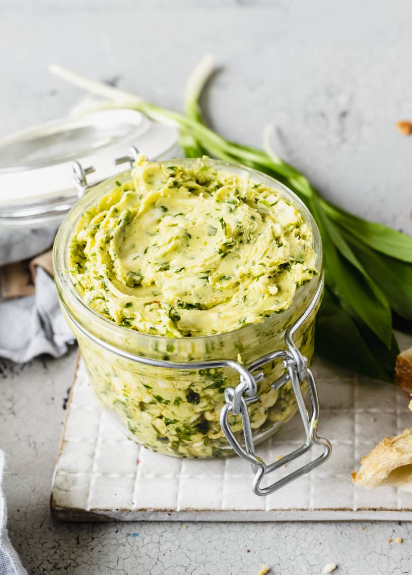 Bärlauchbutter im Monsieur Cuisine | ZauberMix Bärlauchbutter im Monsieur Cuisine | ZauberMix