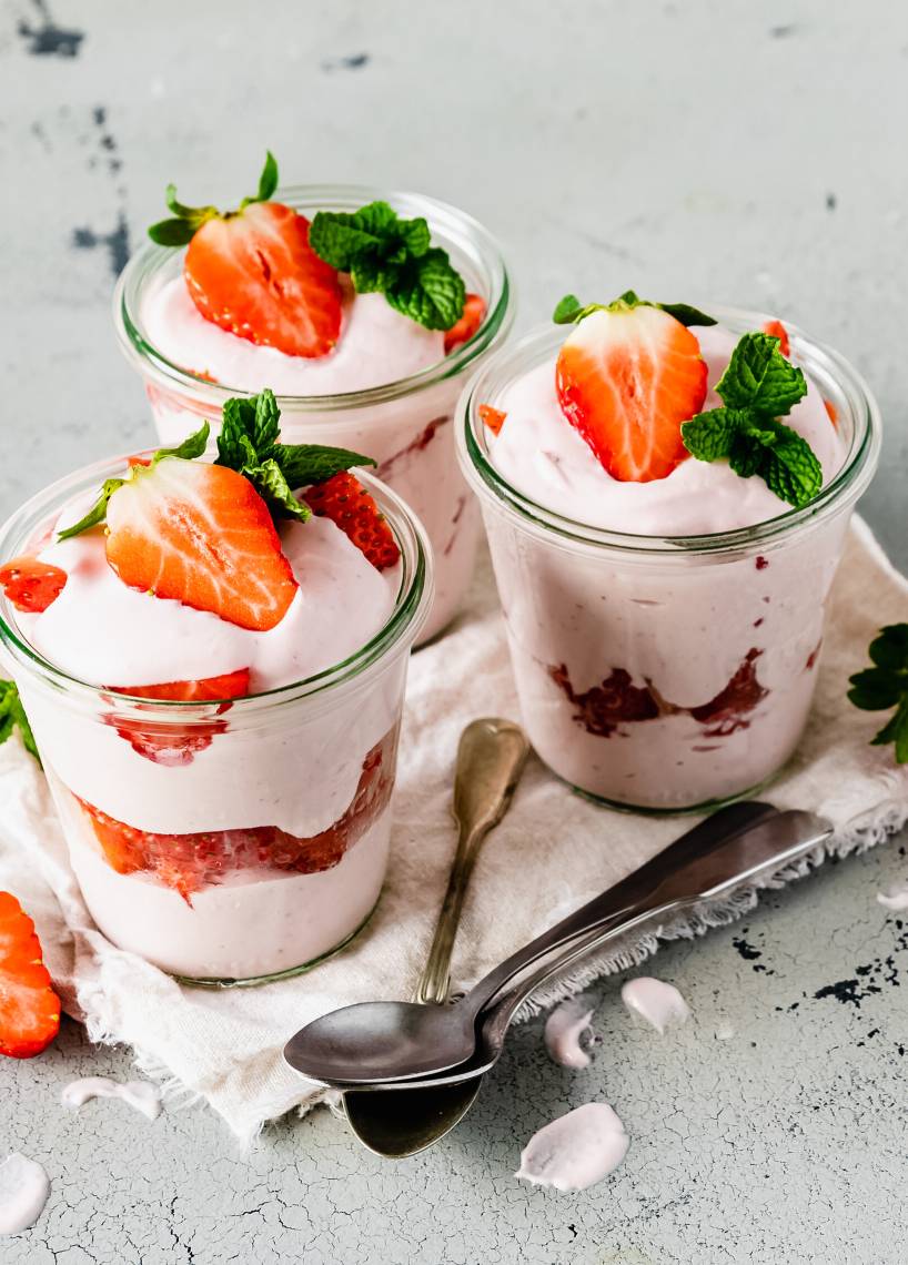 Erdbeerquark Rezept im Monsieur Cuisine | ZauberMix