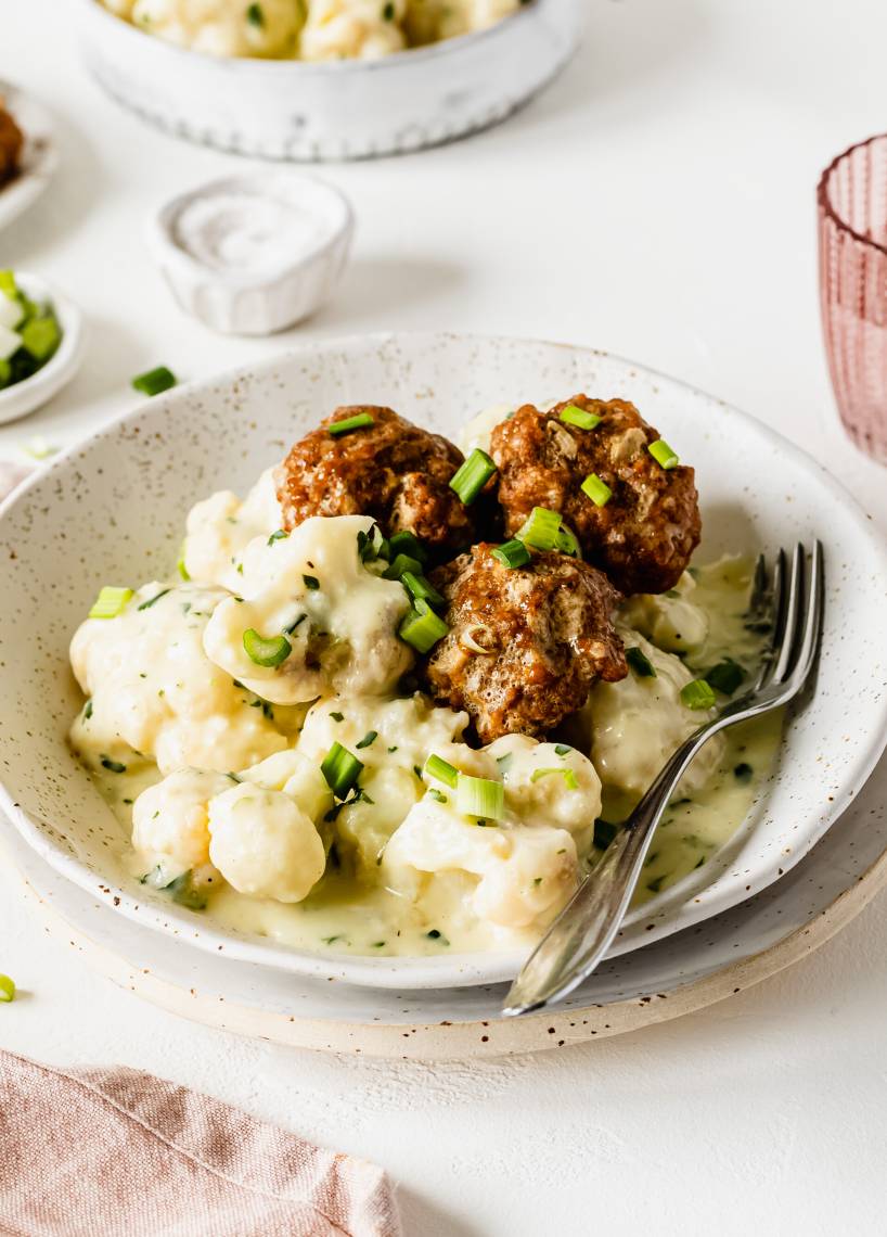 Frikadellen mit Rahm-Blumenkohl | ZauberMix