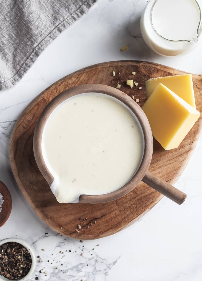 Cremige Käsesoße mit dem Monsieur Cuisine | ZauberMix Cremige Käsesoße mit dem Monsieur Cuisine | ZauberMix