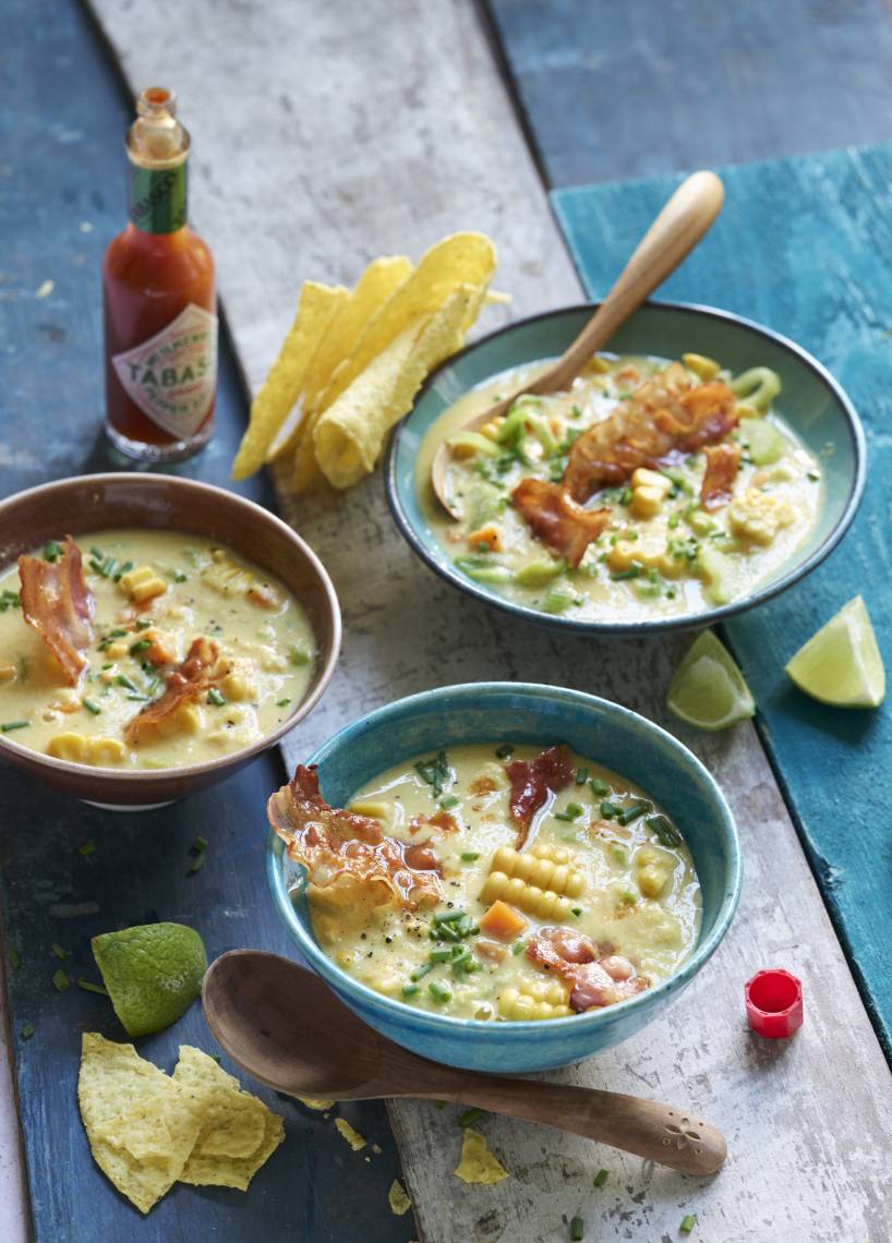 Maiscremesuppe mit Bacon aus dem Monsieur Cuisine | ZauberMix Club