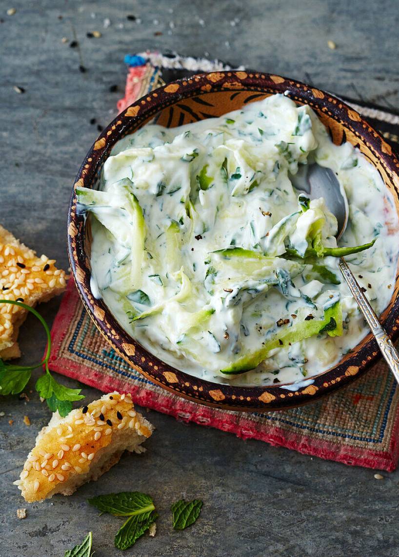 Zucchini-Joghurt-Dip mit dem Monsieur Cuisine | ZauberMix Zucchini-Joghurt-Dip mit dem Monsieur Cuisine | ZauberMix